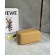 Loewe Puzzle Small Bag in Sahara Calfskin with Woven Handle