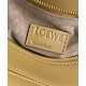 Loewe Puzzle Small Bag in Sahara Calfskin with Woven Handle