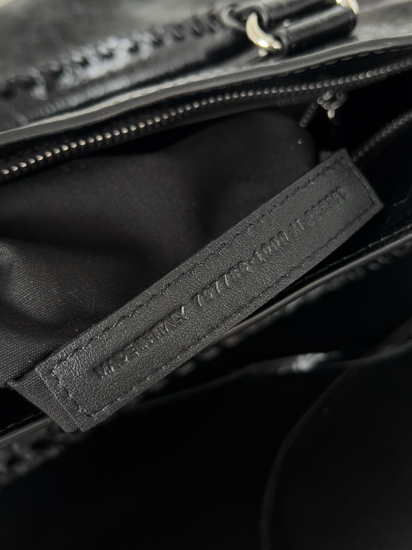 Balenciaga Le City Medium Bag in Black Arena Lambskin