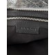 Balenciaga Le City Medium Bag in Silver Metallic Lambskin