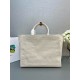 Prada Large Blend Tote Bag in Linen