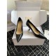 Dior Tribales Pumps 80mm in Black Patent Calfskin