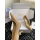 Dior Tribales Pumps 80mm in Nude Patent Calfskin