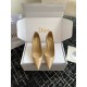 Dior Tribales Pumps 80mm in Nude Patent Calfskin