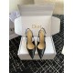 Dior Tribales Pumps Slingback 80mm in Black Patent Calfskin