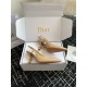 Dior Tribales Pumps Slingback 80mm in Nude Patent Calfskin