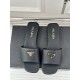 Prada Women's Slides in Black Saffiano Leather