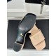 Prada Heeled Sandals 35mm in Beige Saffiano Leather