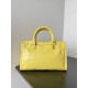 Balenciaga Le City Small Bag in Yellow Arena Lambskin