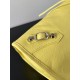 Balenciaga Le City Small Bag in Yellow Arena Lambskin