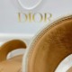 Dior Dioriviera Dway Platform Slides in Raffia and White Embroidered Cotton