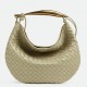 Bottega Veneta Sardine Medium Bag in Travertine Intrecciato Lambskin