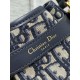 Dior C'est Small Bag in Blue Oblique Jacquard