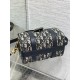 Dior Groove 20 Bag in Blue Dior Oblique Jacquard