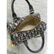 Dior Groove 20 Bag in Blue Dior Oblique Jacquard