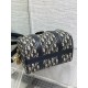 Dior Groove 25 Bag in Blue Dior Oblique Jacquard