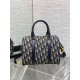 Dior Groove 25 Bag in Blue Dior Oblique Jacquard