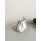 Dior Small Jolie Bucket Bag in White Macrocannage Lambskin