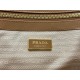 Prada Large Tote Bag in Brown Lambskin