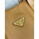 Prada Large Tote Bag in Brown Lambskin