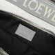 Loewe Anton Sling Bag in Grey Calfskin and Jacquard