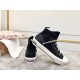 Dior Walk'N'Dior Mid-top Sneakers In Black Technical Knit