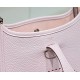 Hermes Evelyne III TPM Bag In Mauve Pale Clemence Leather