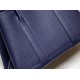 Hermes Garden Party 30 Bag In Blue Saphir Taurillon Leather