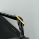 The Row Margaux EW Top Handle Bag in Black Smooth Calfskin