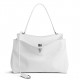 Balenciaga Rodeo Large Bag in White Crocodile Embossed Calfskin