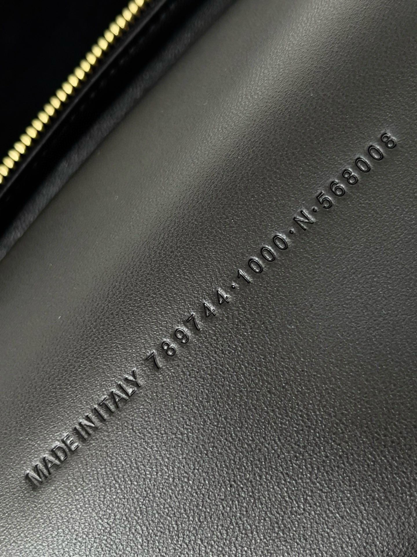 Balenciaga Rodeo Large Bag in Black Crocodile Embossed Calfskin