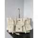 Balenciaga Bel Air Carry All Medium Bag in Beige Calfskin