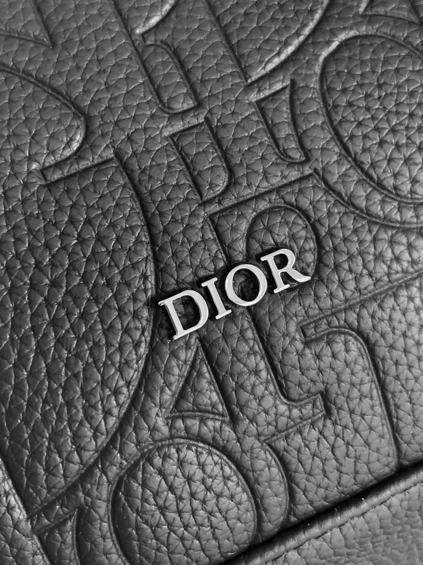 Dior Hit the Road Backpack with Flap in Black Gravity Leather