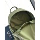 Dior Rider 2.0 Zipped Backpack in Khaki Gravity Leather