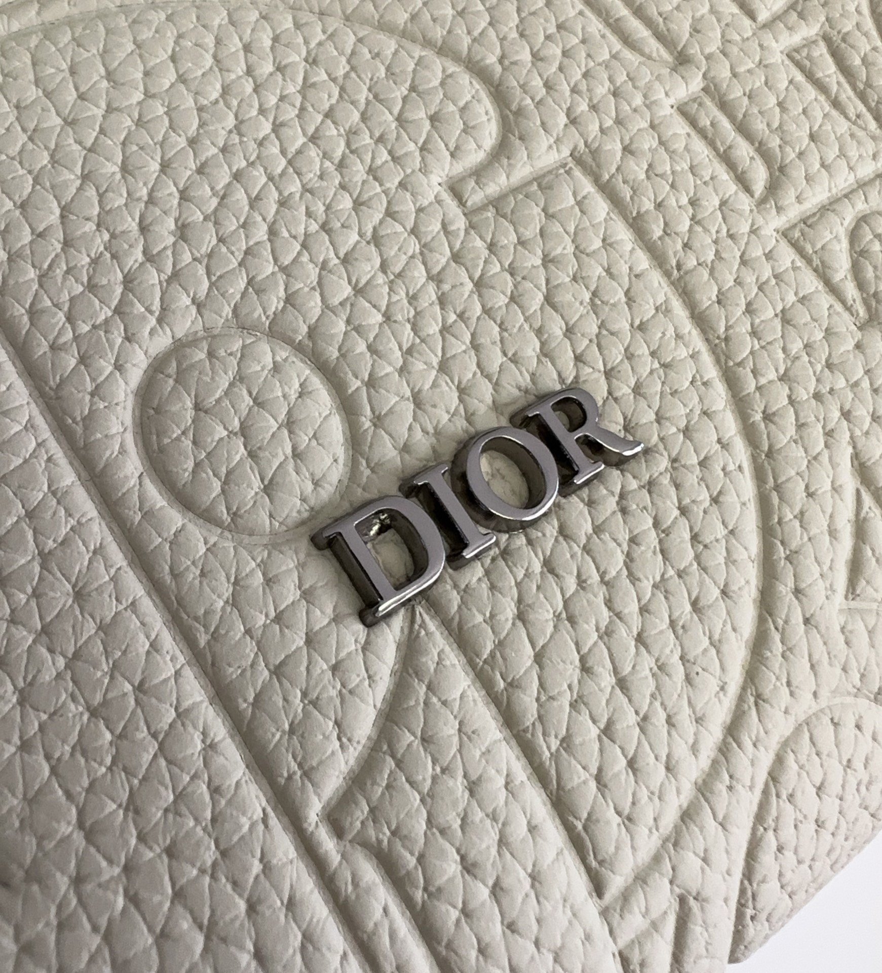 Dior Rider 2.0 Zipped Messenger Bag in Beige Gravity Leather