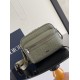 Dior Rider 2.0 Zipped Messenger Bag in Khaki Gravity Leather