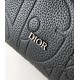 Dior Rider 2.0 Zipped Messenger Bag in Black Gravity Leather