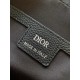 Dior Rider 2.0 Zipped Messenger Bag in Black Oblique with Black Leather