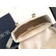 Dior Hit the Road Flap Messenger Bag in Beige Gravity Leather