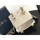 Dior Hit the Road Flap Messenger Bag in Beige Gravity Leather