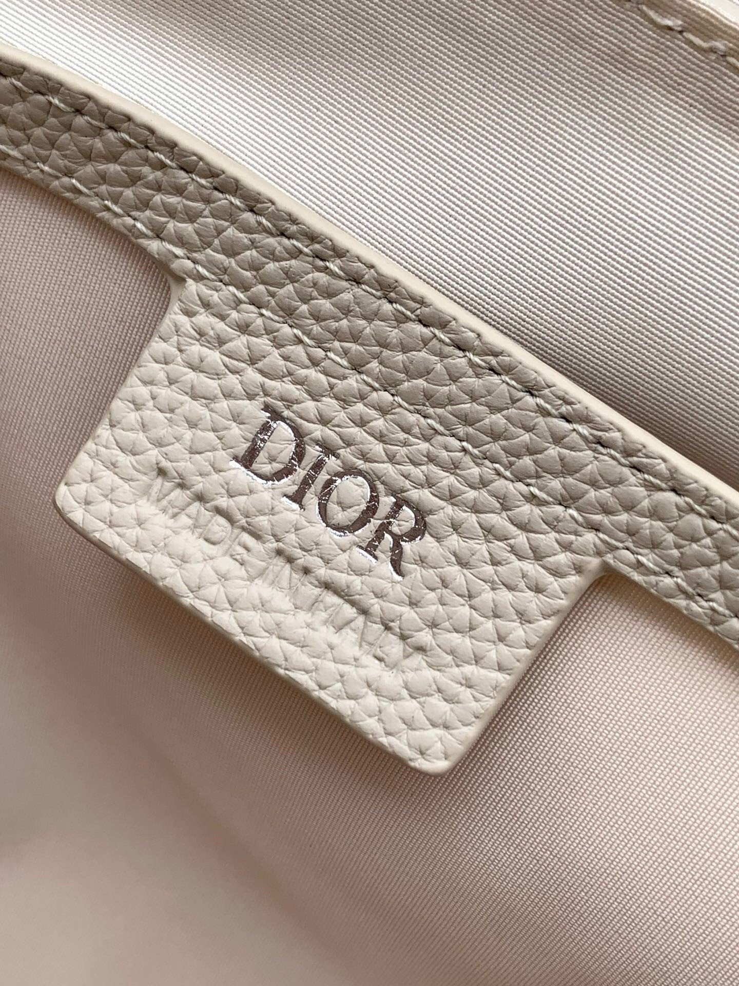 Dior Hit the Road Flap Messenger Bag in Beige Gravity Leather