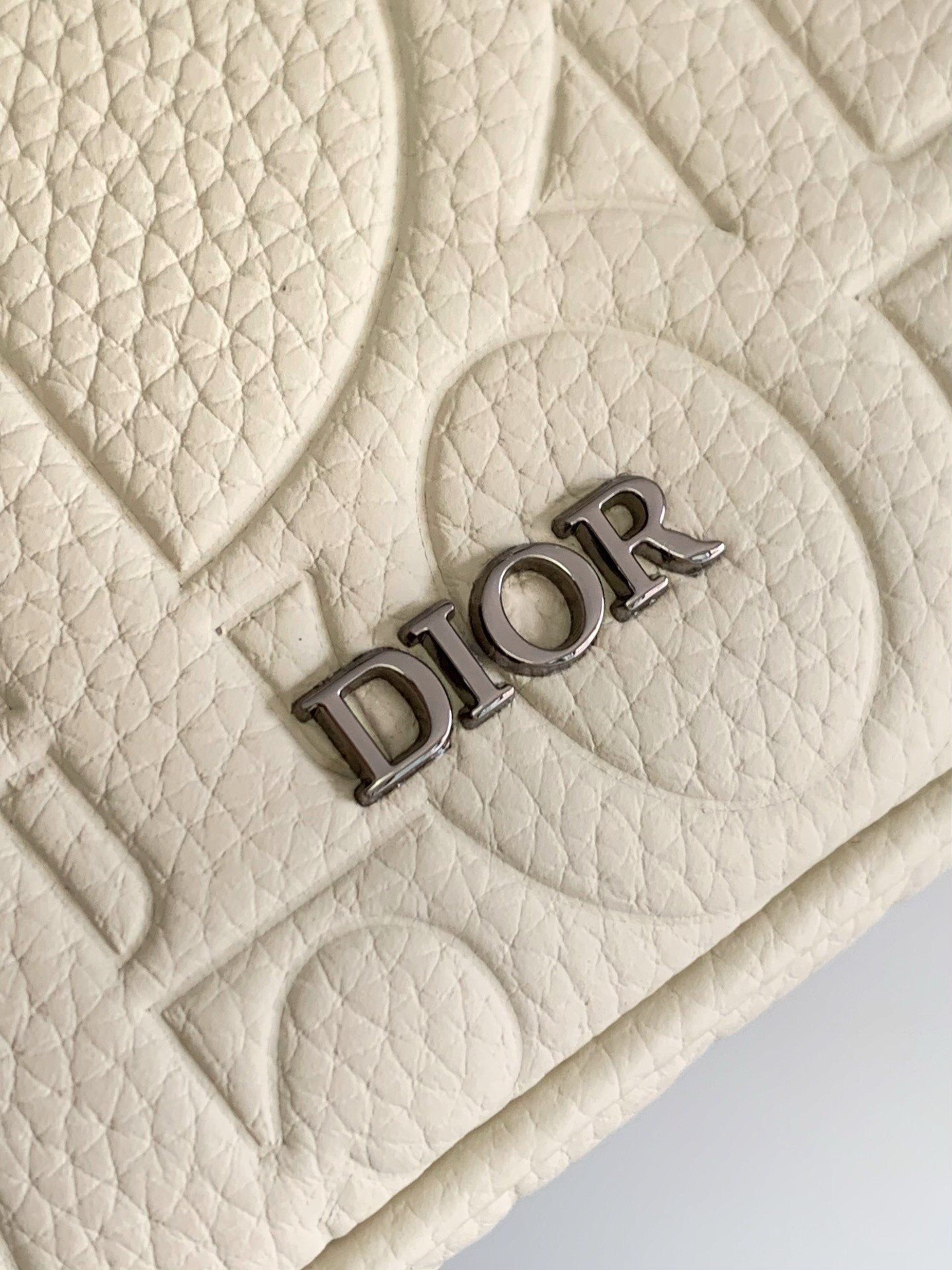 Dior Hit the Road Flap Messenger Bag in Beige Gravity Leather