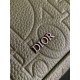 Dior Hit the Road Flap Messenger Bag in Khaki Gravity Leather