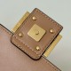 Fendi Medium Baguette Bag in Beige FF Nappa Leather