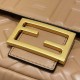 Fendi Medium Baguette Bag in Beige FF Nappa Leather