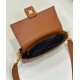 Fendi Medium Baguette Bag in Brown FF Nappa Leather