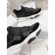 Dior D-Wander Sneakers In Black Camouflage Technical Fabric