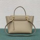 Celine Belt Mini Bag In Light Taupe Grained Calfskin