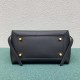 Celine Belt Mini Bag In Black Grained Calfskin