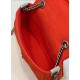 Fendi Baguette Chain Midi Bag In Piment FF Fabric